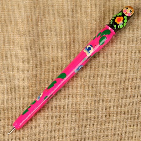 Pen "Matryoshka", 1.5x16 cm, mix-6