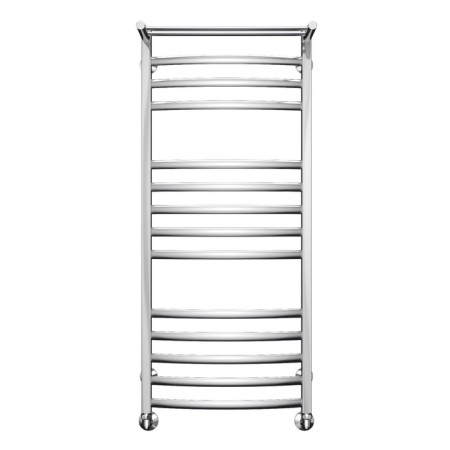 Water towels Larusso "Grand" P14, 500x1200 mm, 546 W, with a shelf, Lower Connect