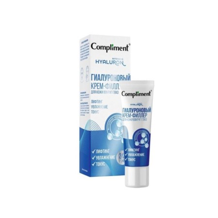 Cream-filler for skin around the eyes Compliment hyaluronic, 25 ml