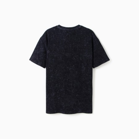 T-shirt female, black color, size One size (42-46)-4