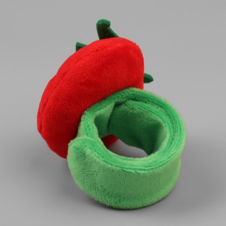 Needle on the bracelet "Strawberry", 23 × 7 cm, green/red color-2
