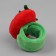 Needle on the bracelet "Strawberry", 23 × 7 cm, green/red color