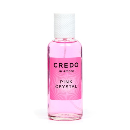 Women's toilet water Credo in Amore Pink Crystal, 100 ml (based on Bright Crystal (Versace)-1