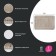 Bathroom mat, 90x60 cm, microfiber, light brown color