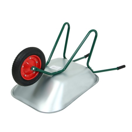 Garden wheelbarrow, single -wheeled: cargo/p 120 kg, volume of 65 l, Greengo-10