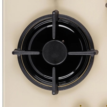 Krona Anima 45 IV, gas, 3 burners, 45 cm, beige.-3