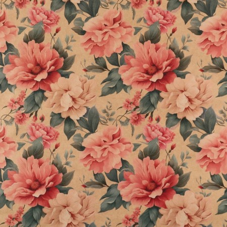 Paper Crafts "Tender Peonies", 50 x 70 cm-2