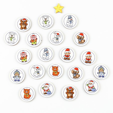 Educational game "New Year's Memo: Funny pictures"-3
