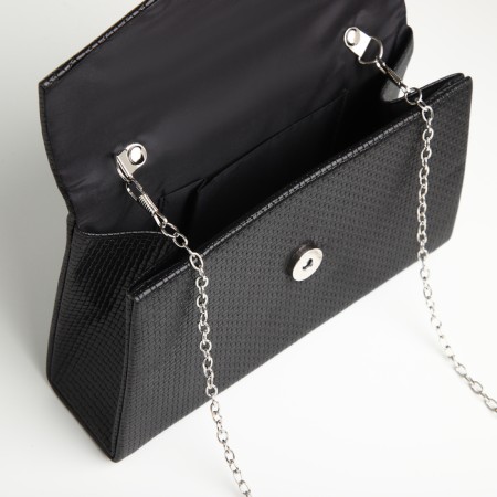 Female bag on a magnet, black color-4