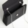 Female bag on a magnet, black color
