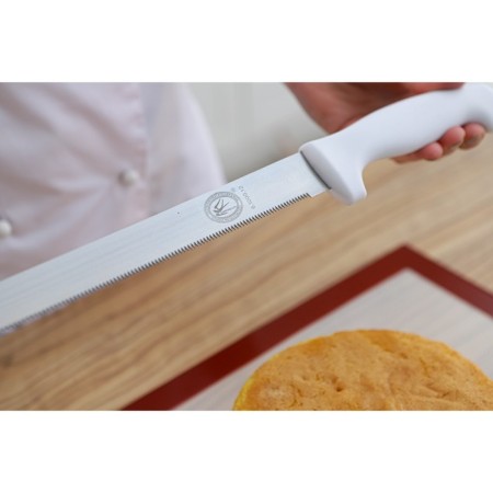 Biscuit knife, small cloves, plastic handle, working surface 29.5 cm, blade thickness 1.9 mm-6