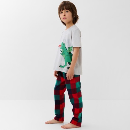 New Year. Pajama Children's Kaftan "Dragon", size 30 (98-104 cm)-1