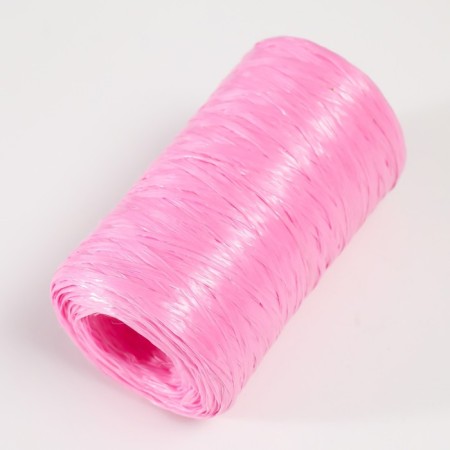 Gingerbread for manual knitting 100% polypropylene 200m/50g. (07-matte pink)-1