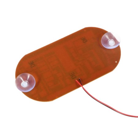Taxi LED sign, 12 V, 45 LED, 13 × 6 cm, wire 20 cm, red-2