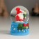Souvenir Polystone Water Ball "Dwarf with a bow and bells" MIX 4.6x4.6x6.7 cm