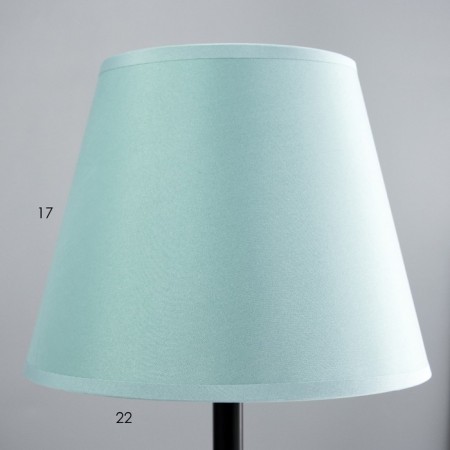 Eleanor desktop lamp 1x15W E27 Black/turquoise 22x22x42cm Risalux-5