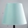 Eleanor desktop lamp 1x15W E27 Black/turquoise 22x22x42cm Risalux