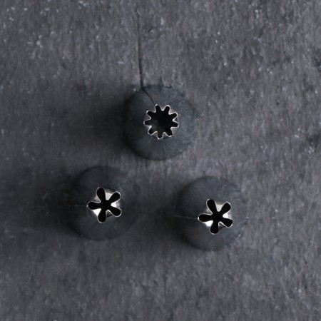 Set of confectionery "Lorien", 10 items: baking form 5 pcs "Star", 3 nozzles, adapter, bag-1