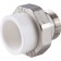 Detailed Kalde, polypropylene, d = 32 mm x 1 ", external threads of the ECO series