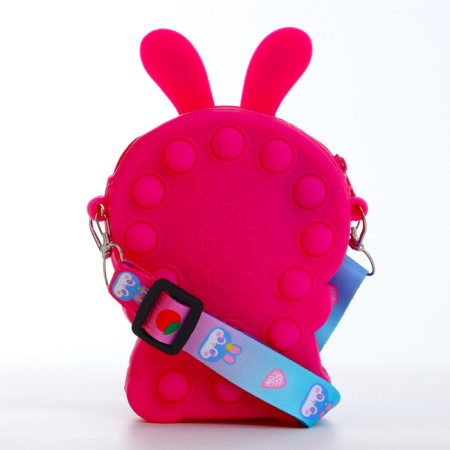 Baby baby on the zipper "chosen", raspberry color-1
