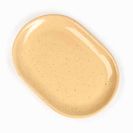 Oval dish "Borisovskoye" 2.5x31x22cm, Karakum-2