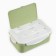 Lunch-Box "Flamingo", 1.4 l, 21.5 x 7.3 x 15 cm, green