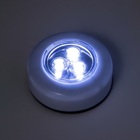 Night Pushlite 3XLED white 6.5x6.5x2.3 cm Risalux-3