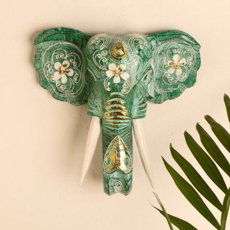Souvenir tree "Elephant Head" 28x26x10.5 cm