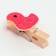 Decorative clothespins with a rope for the suspension "Ducks" set 10 pcs. - 1, 5 × 12 × 14 cm