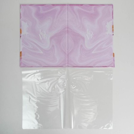 The folder for the marriage certificate "Marble Stone", A4.-4