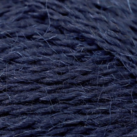 Yarn "village" 100% half-carbonated wool 250m/100g (04-dark blue)-7