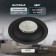 Lamp Built -in era WR4, IP44, 12W, 90x43 mm, black matte color