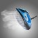Iron Kelli KL-1642, 2200 W, ceramic sole, 200 ml, steam blow, blue-black