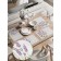 A set of napkins for setting the lavender at the fence, rectangular, rounded edges, size 30x46 cm, 4 pcs