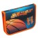Penal 1 section 130 x 190 mm, hinged bar, Hatber "Basketball", black/orange (volumetric 3D risun) NPN_46066