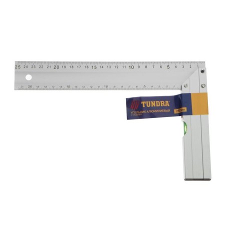 Aluminum square with tundra level, 250 mm-1
