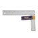 Aluminum square with tundra level, 250 mm