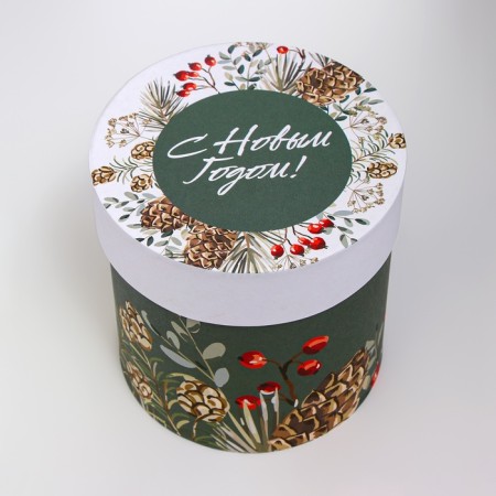 Set of hats 5 in 1 "Happy New Year", 23 x 23 - 15 x 15 cm-4
