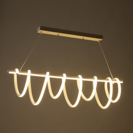 Lamp with PDU "Axel" LED 120W 3000-6000K white 90x25x18 cm-4
