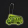 The reflective element "Bus", bilateral, 5.5 × 3.4 cm, color mix