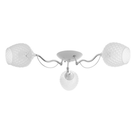 Eliyah chandelier 3he27 40W Belo-chromovy 47x47x18 cm Bayerlux