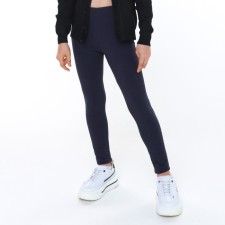 Leggings for girls, blue color, height 86-92 cm