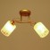 Chandelier 1082/2GD 40W E27 gold 46x15x24 cm