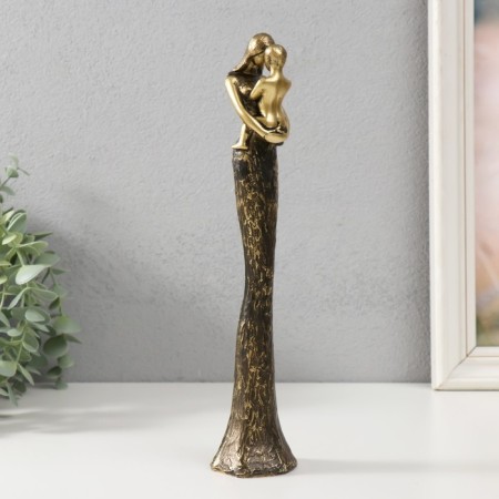 Souvenir Polystone "Mother and Child" 5.2x5.2x26.8 cm-2