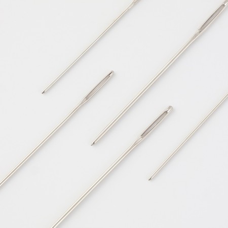 Needles for embroidery on the canvas, d = 0.76/0.94/1.05 mm, 3.7 - 4.6 cm, 6 pcs-1