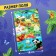Training puzzle "Study animals", with stickers and cards