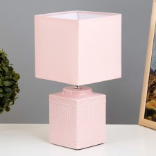 Mitchell table lamp E14 40W pink 14x14x29 cm Risalux