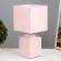 Mitchell table lamp E14 40W pink 14x14x29 cm Risalux