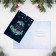 Postcard "Happy New Year!", Branches, 12 x 18 cm, New Year
