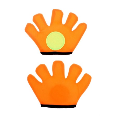 Game "Throw-Popai", 2 gloves-trap for the ball, 1 ball, color mix-1